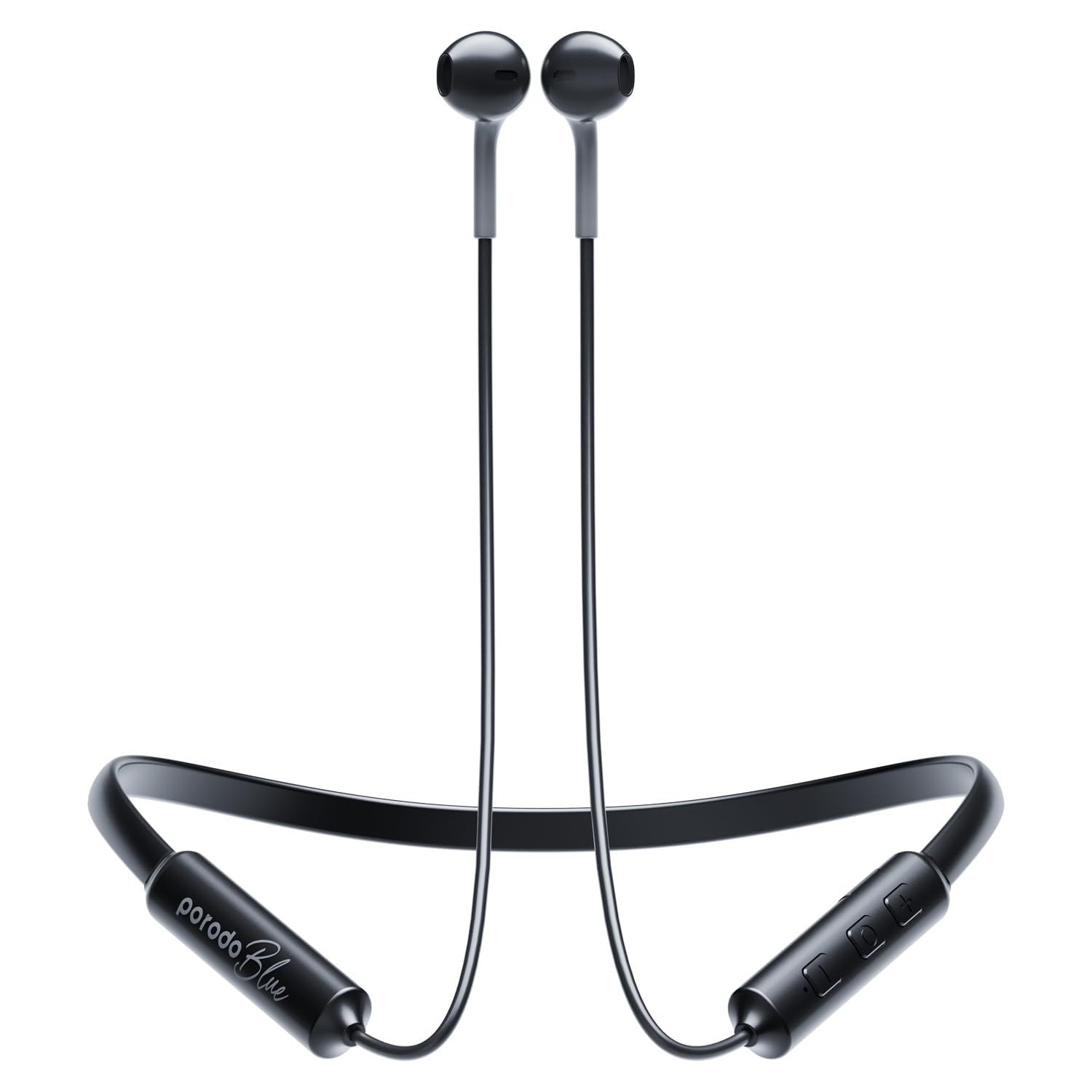 Porodo Blue Wireless Neckband Earphones