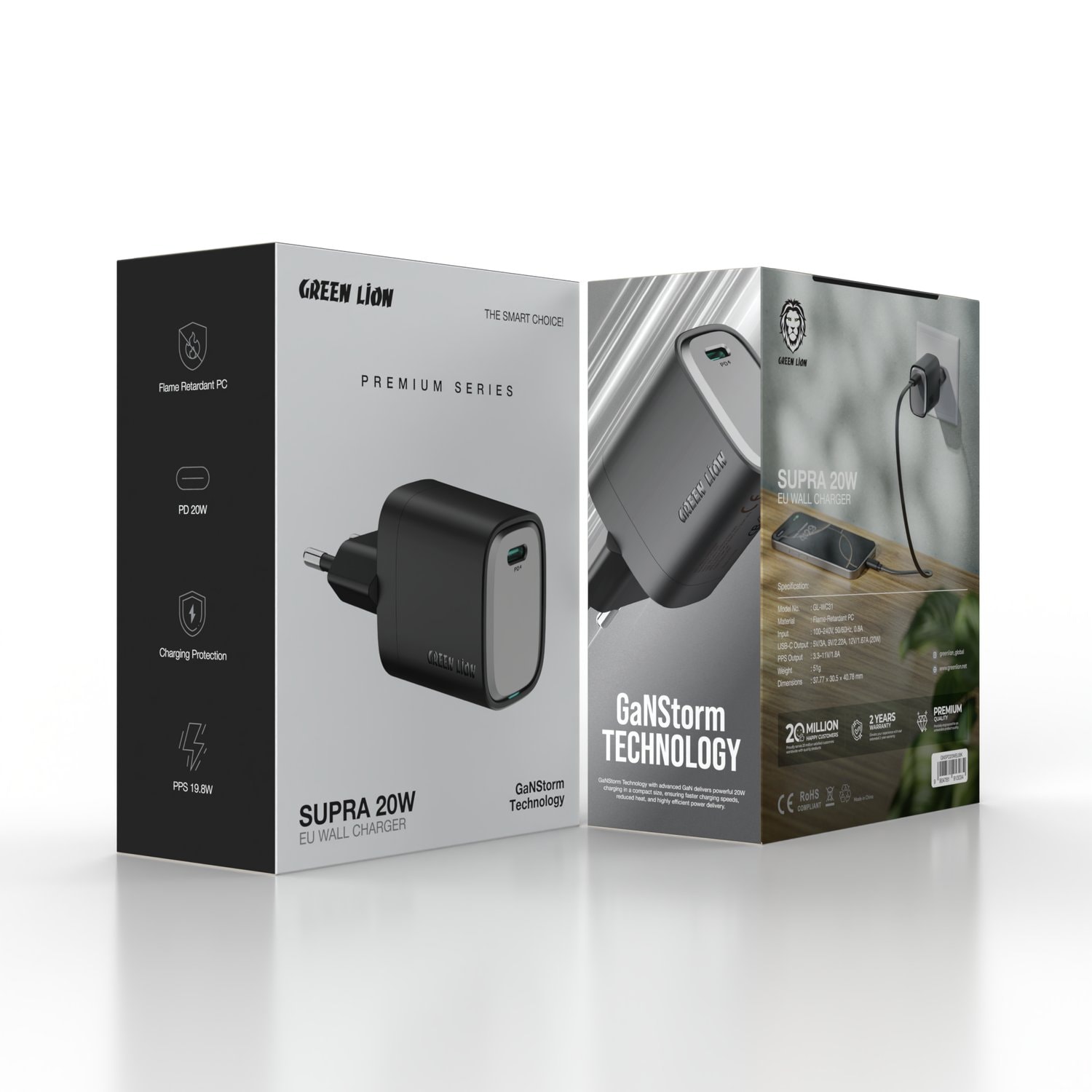 Green Lion USB-C PD Wall Charger 2