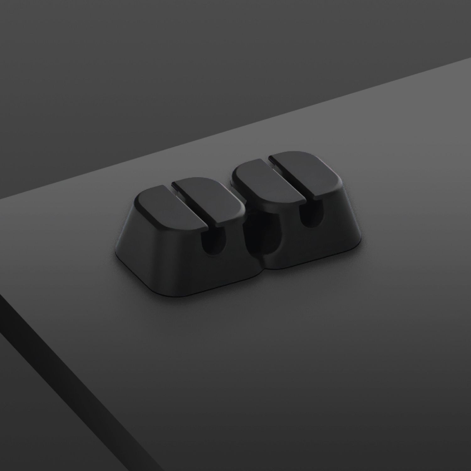 Black Cable Organizer Clip 3