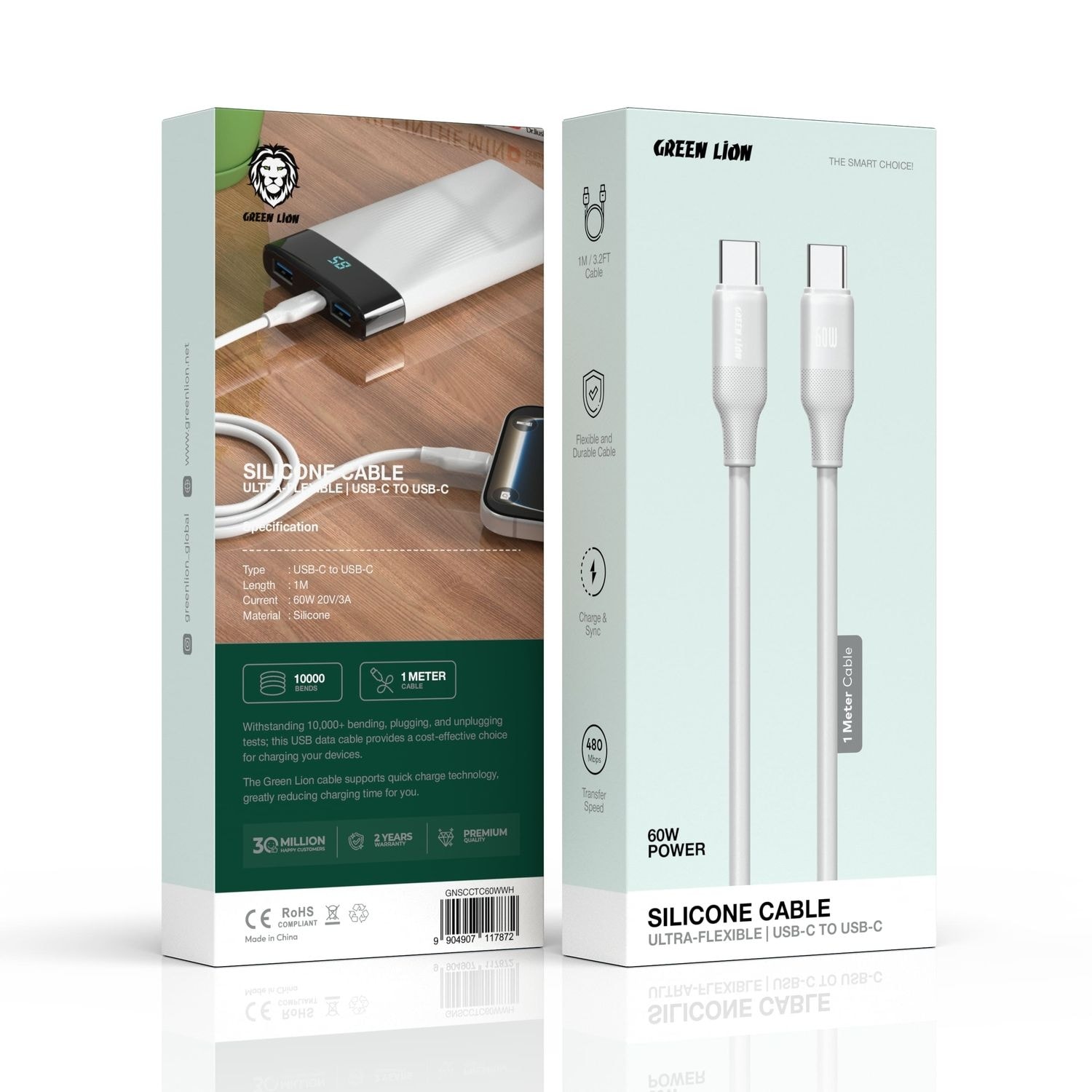 Green Lion 60W USB-C to USB-C Charging Cable 8