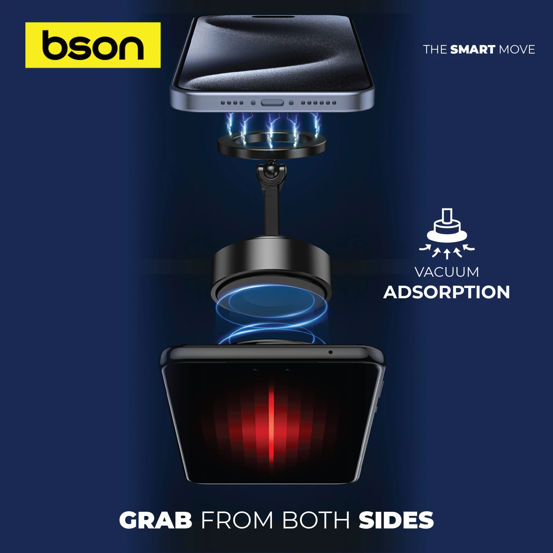 BSON Ultra Suction Magnetic Phone Holder 4