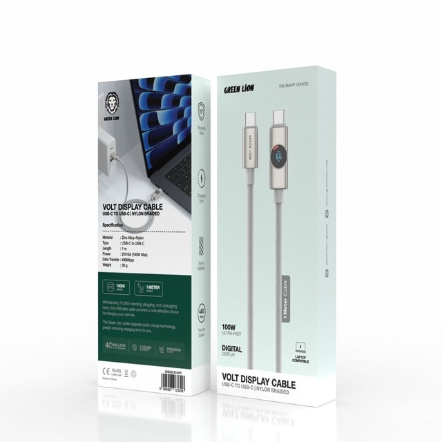 Green Lion USB-C to USB-C Fast Charging Cable 3
