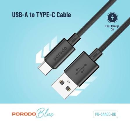 Porodo USB-C to Lightning Charging Cable 3
