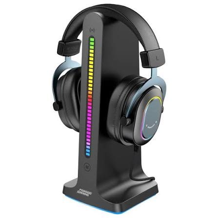 Wireless RGB Gaming Headset with Charging Stand