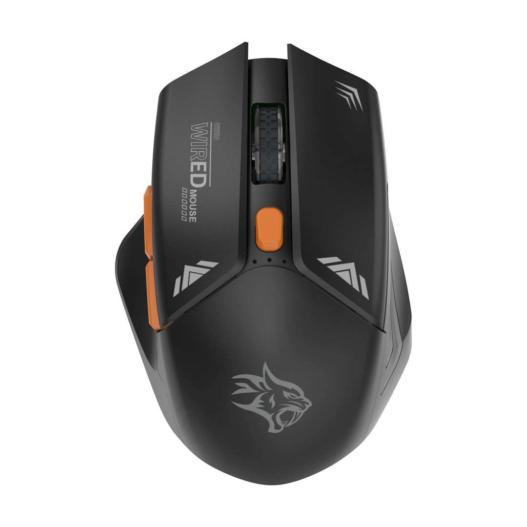 Wired Gaming Mouse Yellow 2