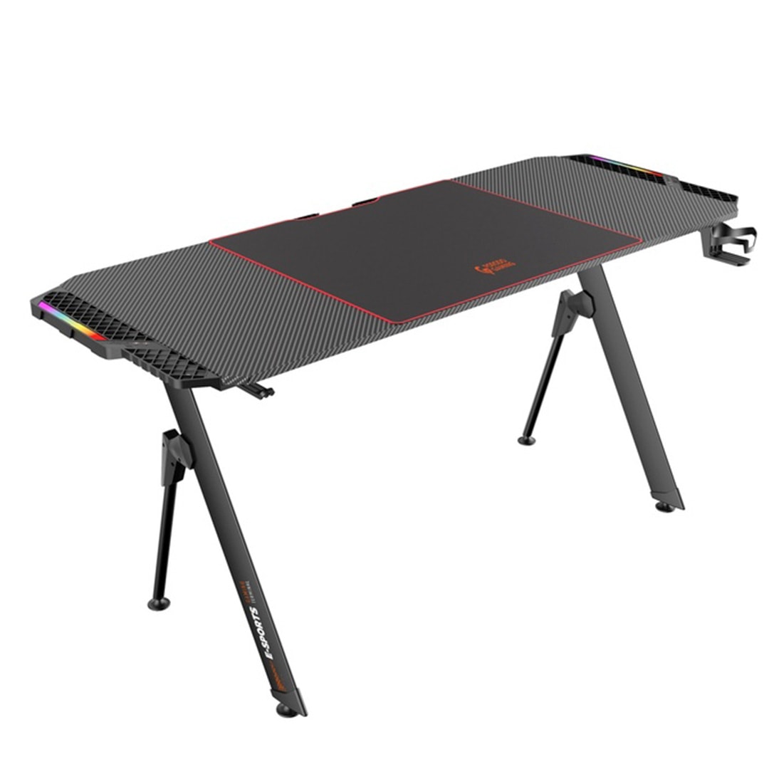 Gaming Desk with RGB Lighting