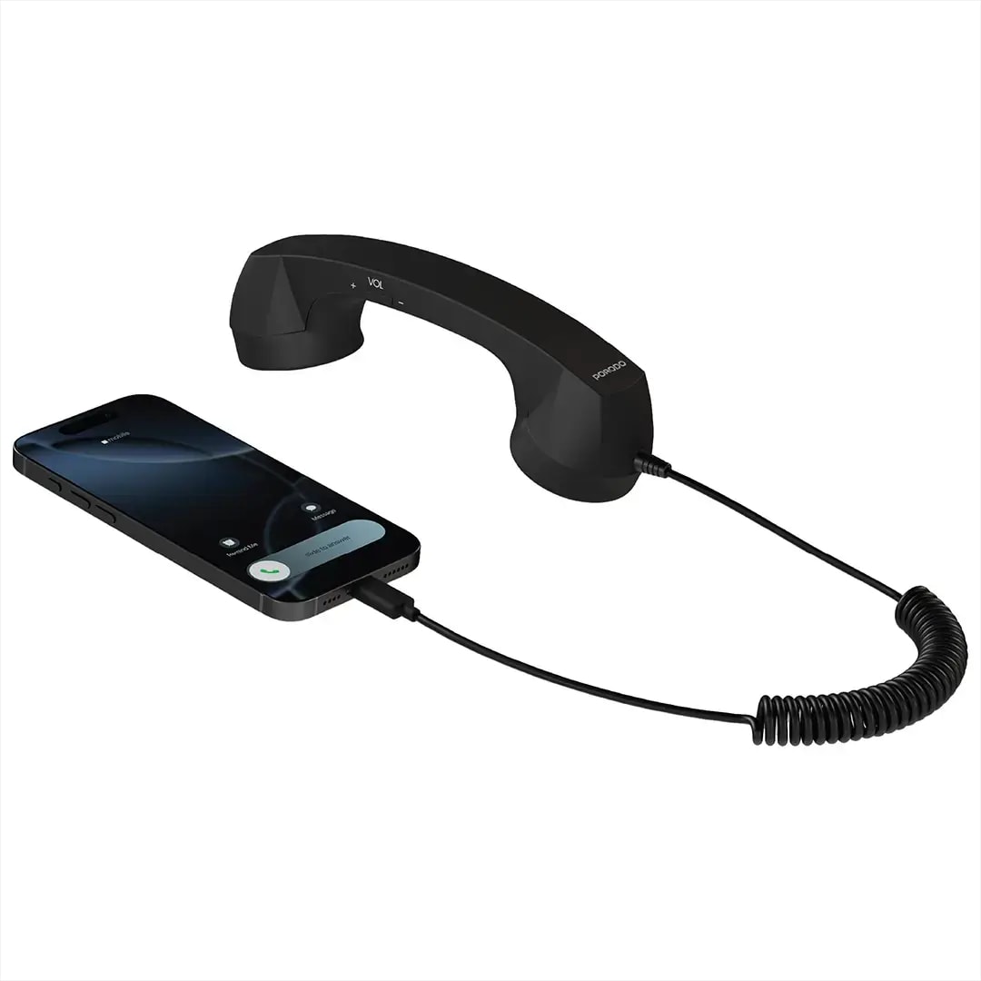 Porodo Classic Retro Phone Handset 2