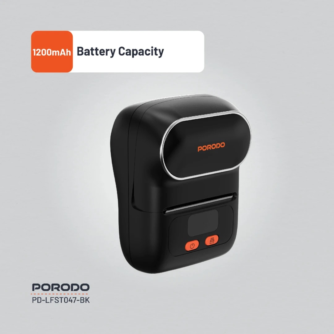 Porodo Lifestyle Super HD Thermal Printer 2