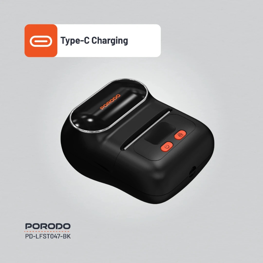 Porodo Lifestyle Super HD Thermal Printer 5
