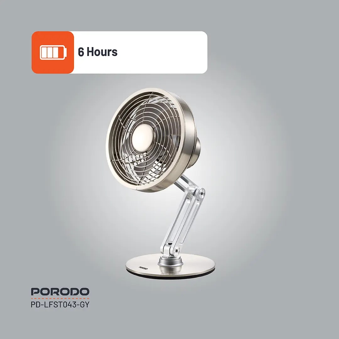 Porodo Lifestyle Metal Desk Fan 4