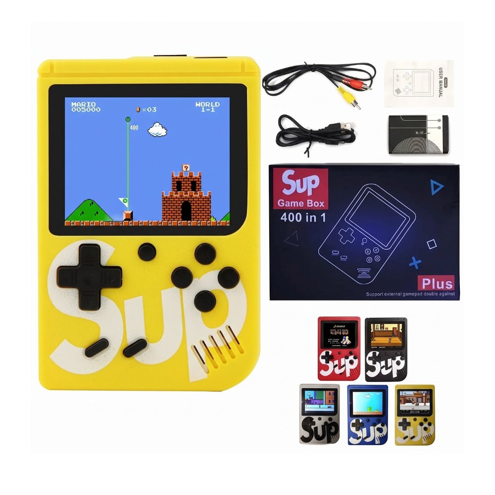 Sup Game Box Mini Handheld Console with 400 Games 3