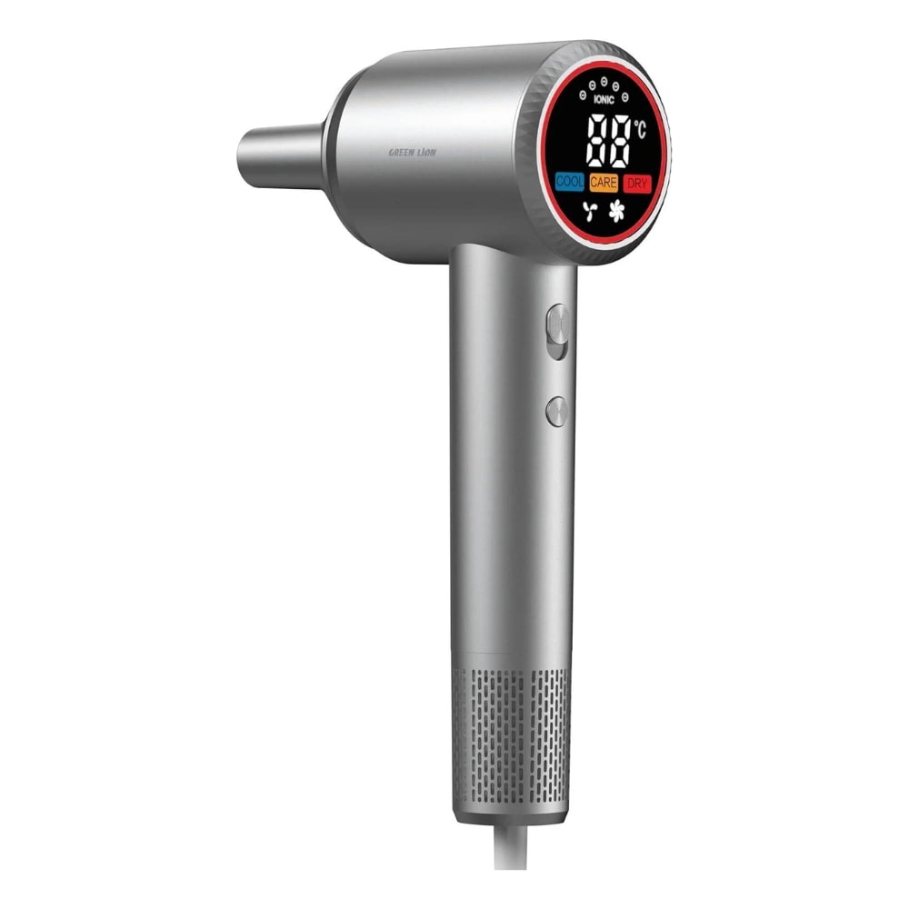 Green Lion Digital Ionic Hair Dryer with LED Display