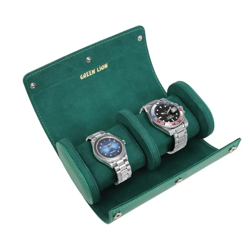 Green Lion Duo Watch Roll Case 4