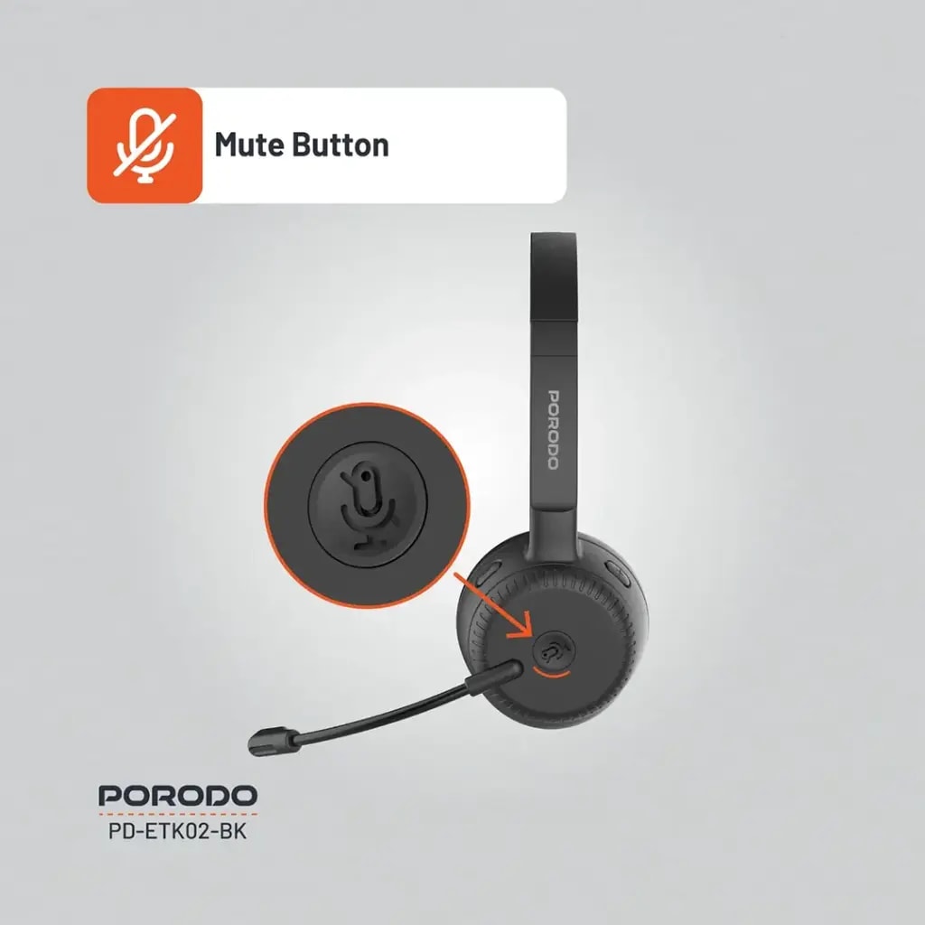 Porodo Office Wireless Headset 2