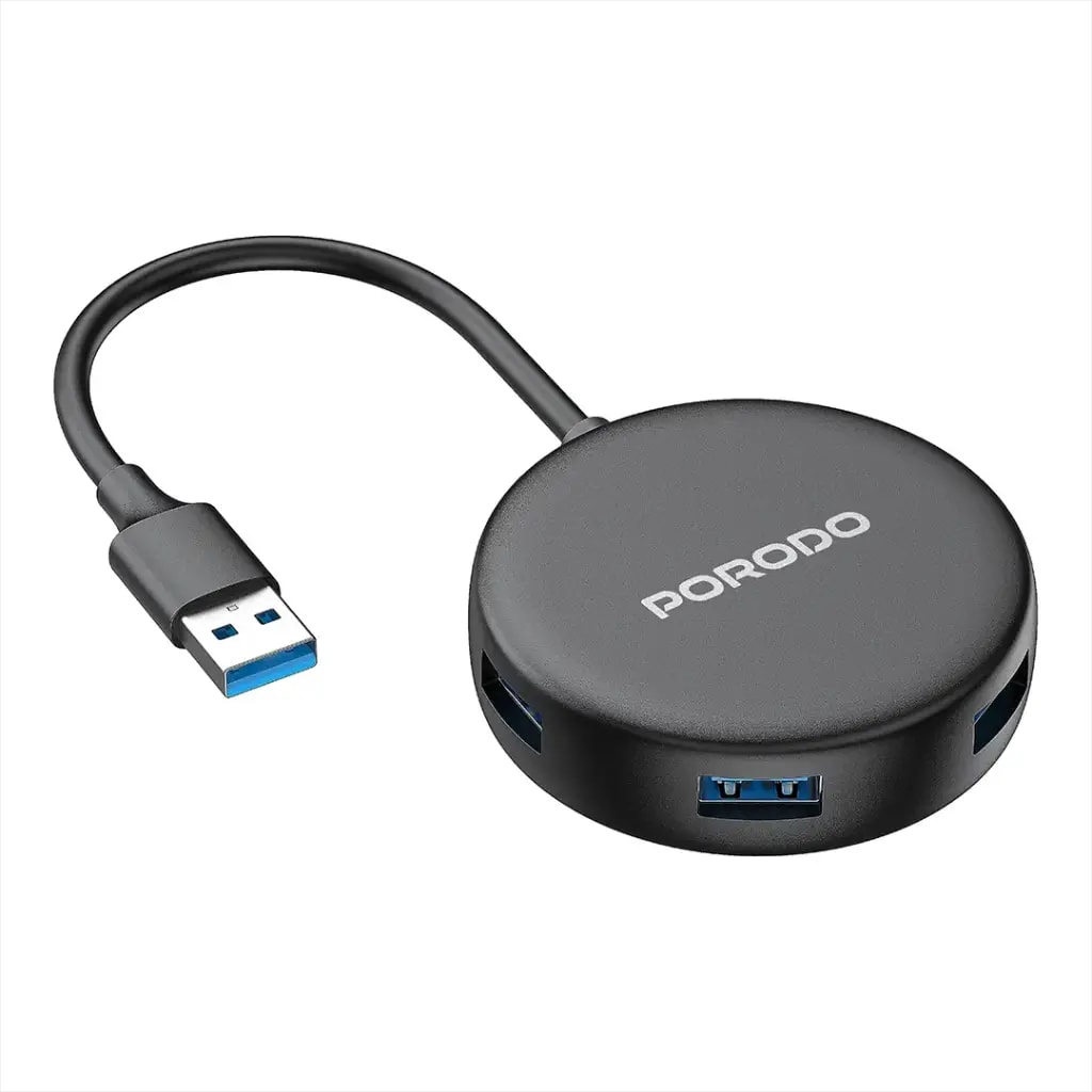 Porodo USB 3.0 4-Port Hub 3
