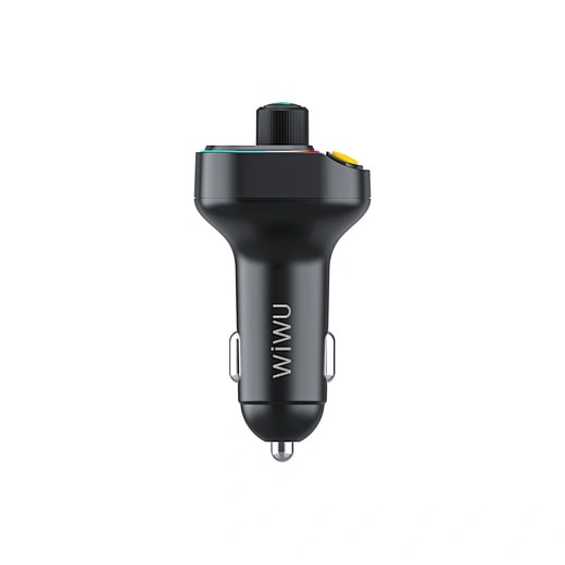 WiWU MP3 Car Charger - Black 5