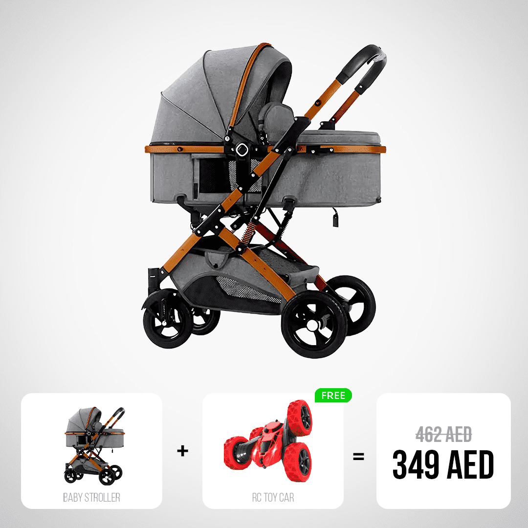 Baby Stroller with Free RC Toy Car