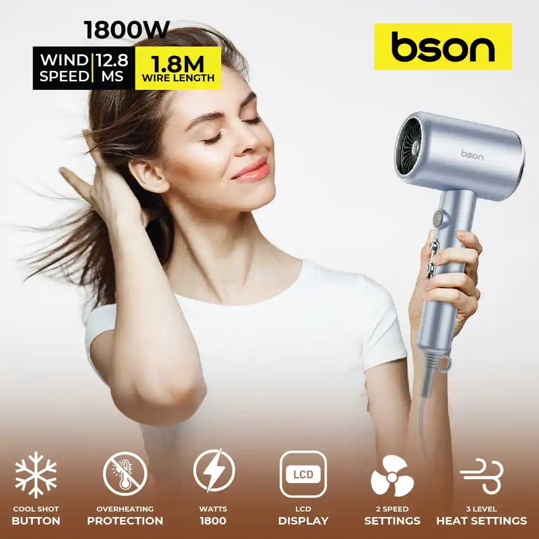 Bson Blowster 1800W Hair Dryer