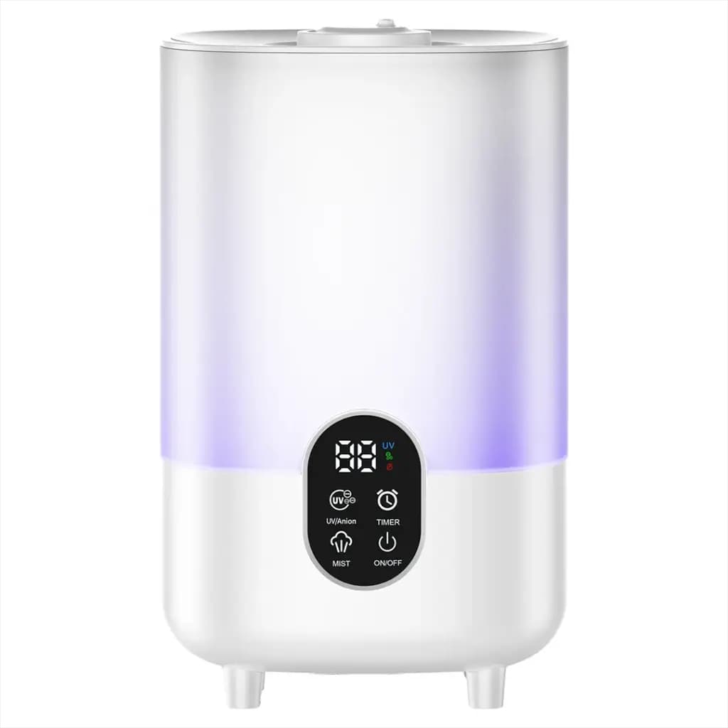 Ultrasonic Cool Mist Humidifier with UV and Anion Functions