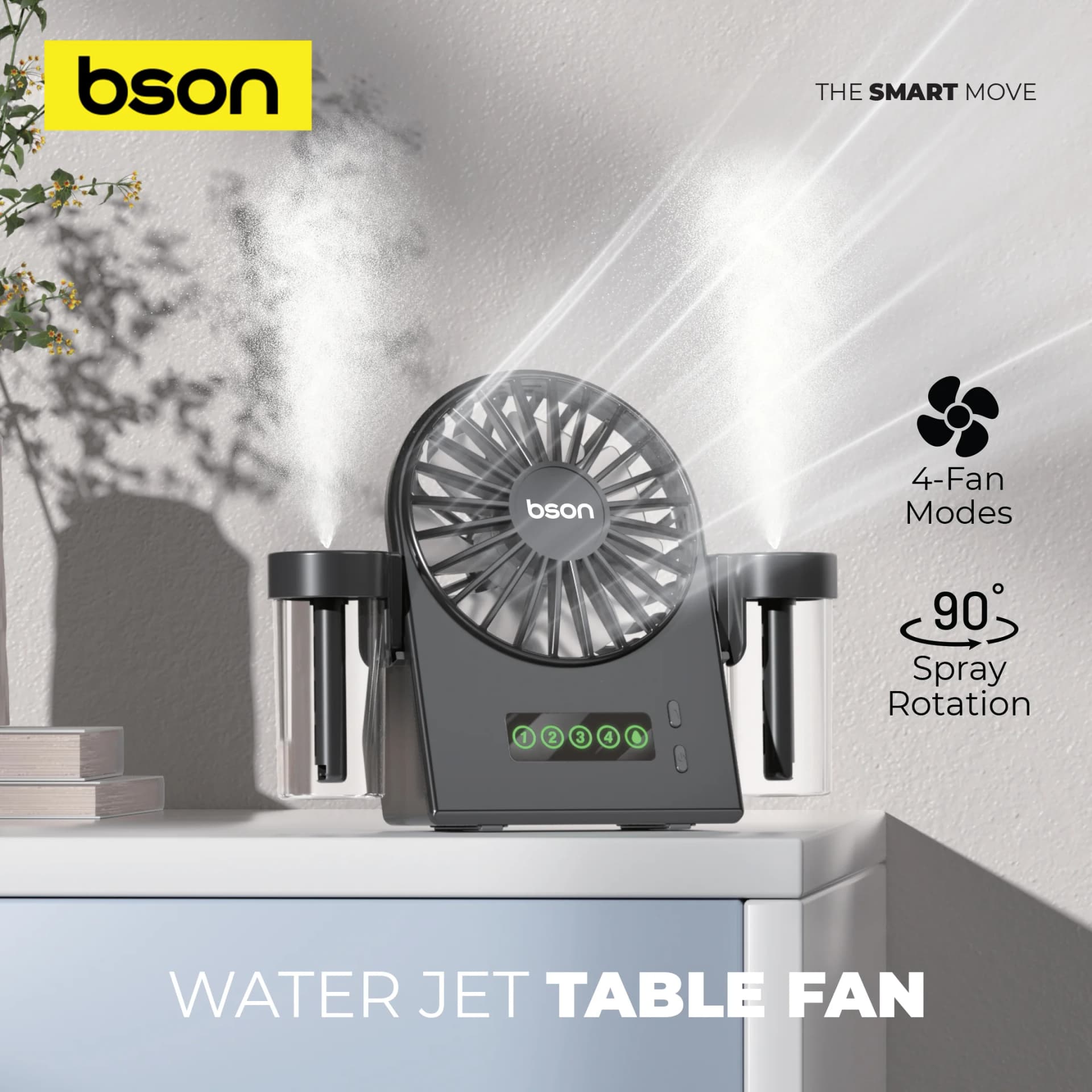 BSON Water Jet Table Fan