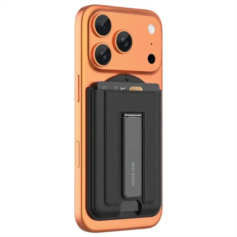 Magnetic Wallet Phone Stand for Smartphones