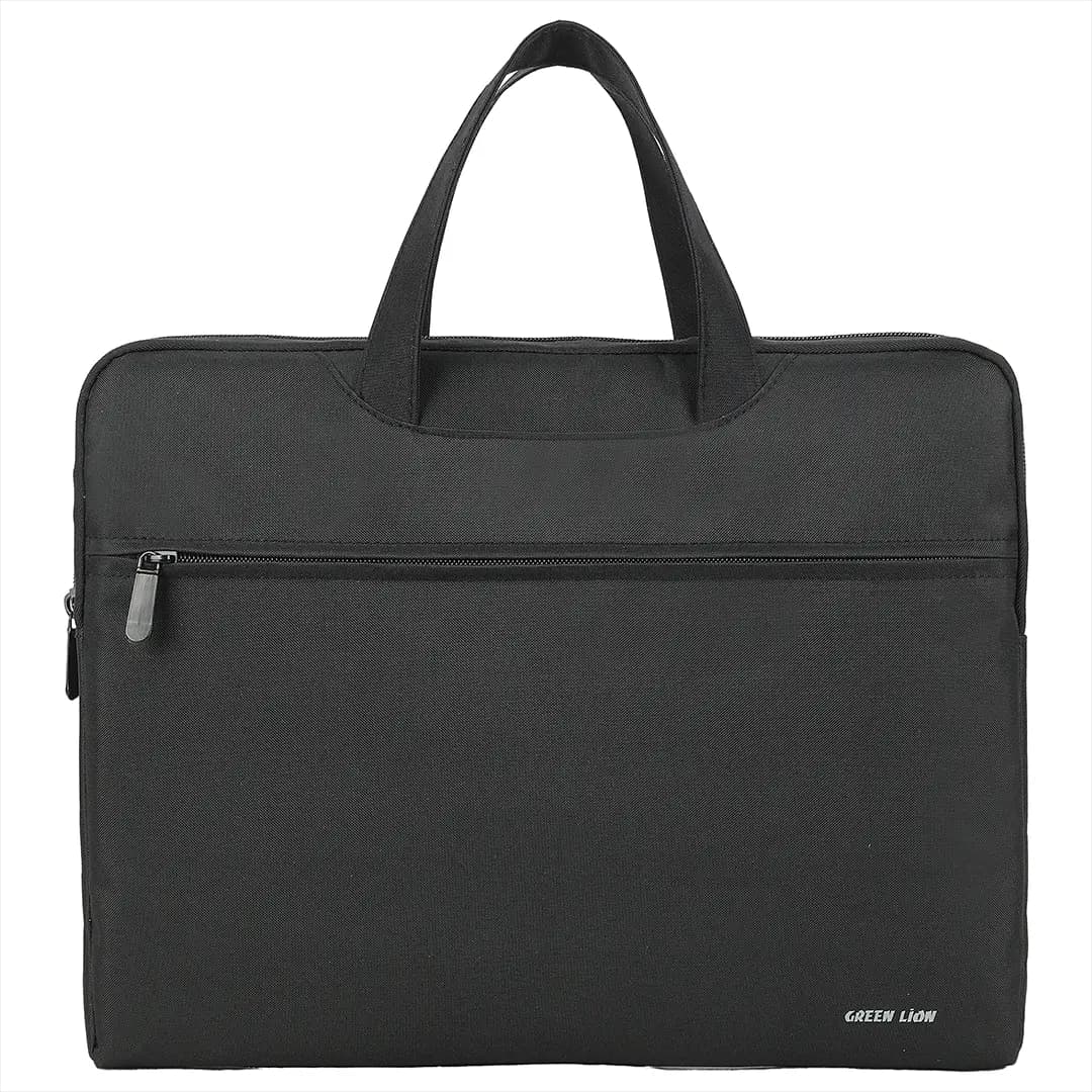 Green Lion Black Laptop Bag