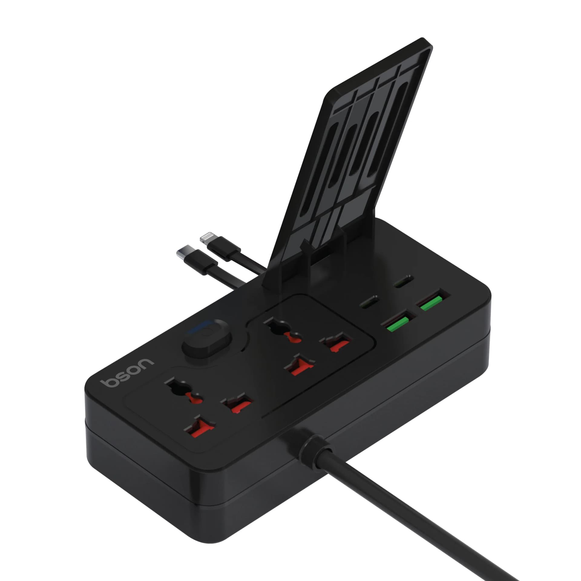 Bson Multi-Power Socket Extension with USB Ports