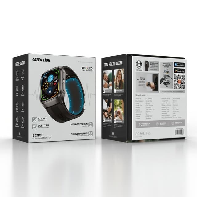 Smart Fitness Watch with Health Monitoring