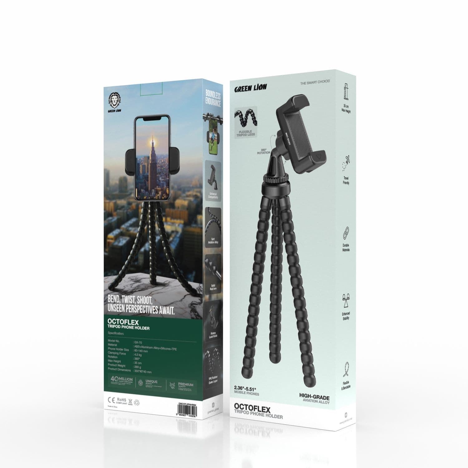 Flexible Tripod Phone Holder