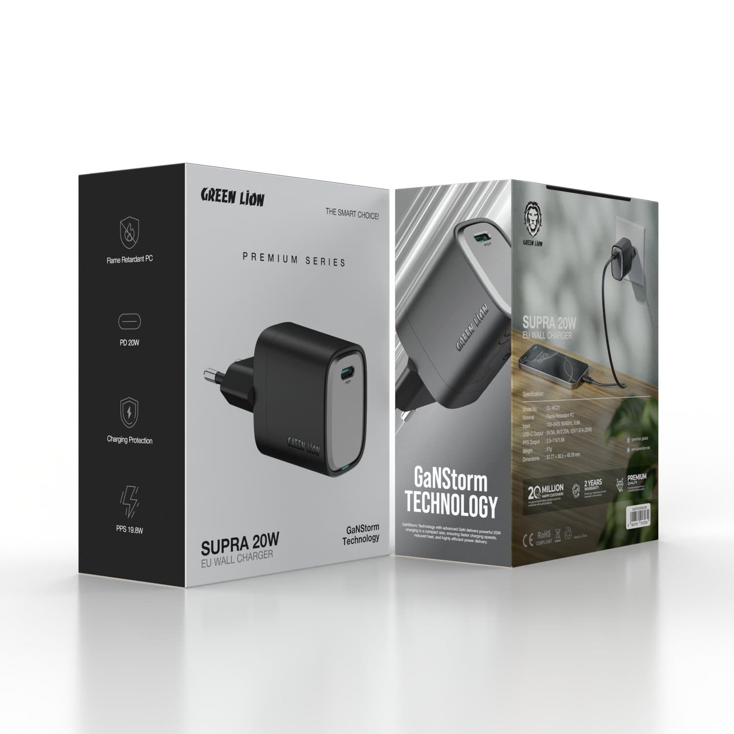 Green Lion USB-C PD Wall Charger