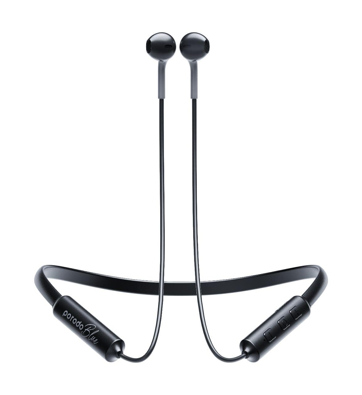 Porodo Blue Wireless Neckband Earphones