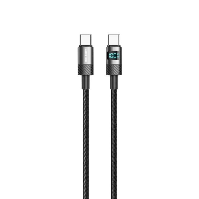 USB-C to USB-C Fast Charging Cable with Power Display