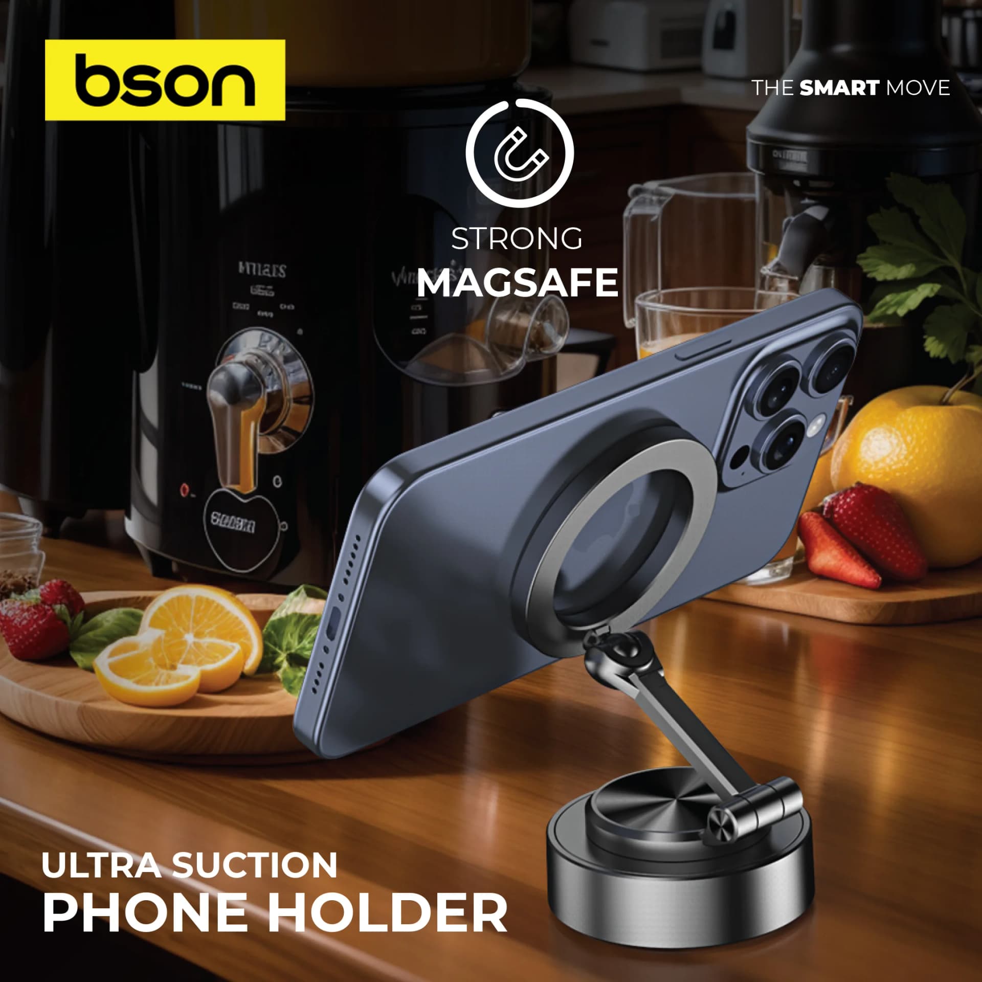 BSON Ultra Suction Magnetic Phone Holder