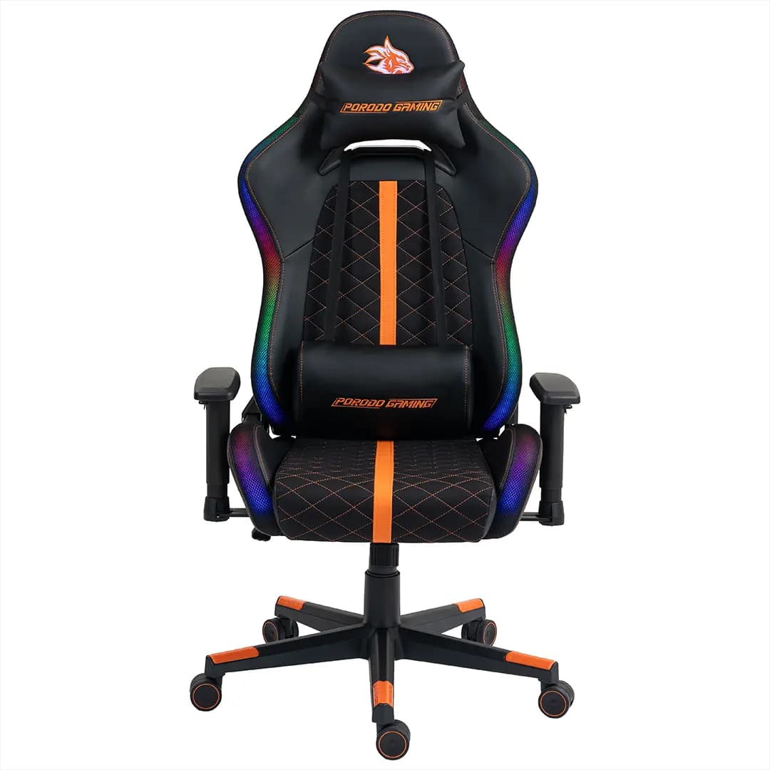 Porodo Gaming Chair with RGB Lighting