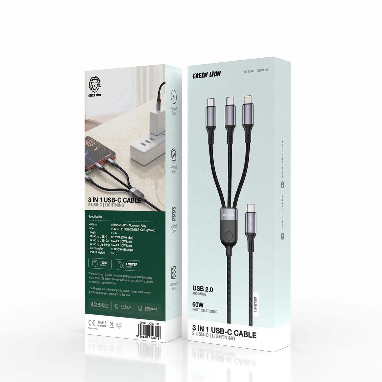 3-in-1 Multi Charging Cable
