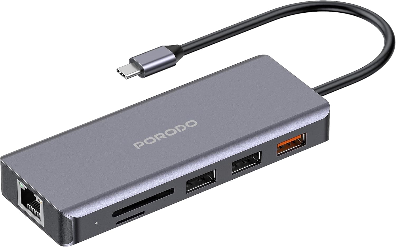 PORODO USB-C Multiport Hub Adapter
