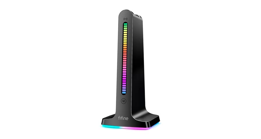 Wireless RGB Gaming Headset with Charging Stand