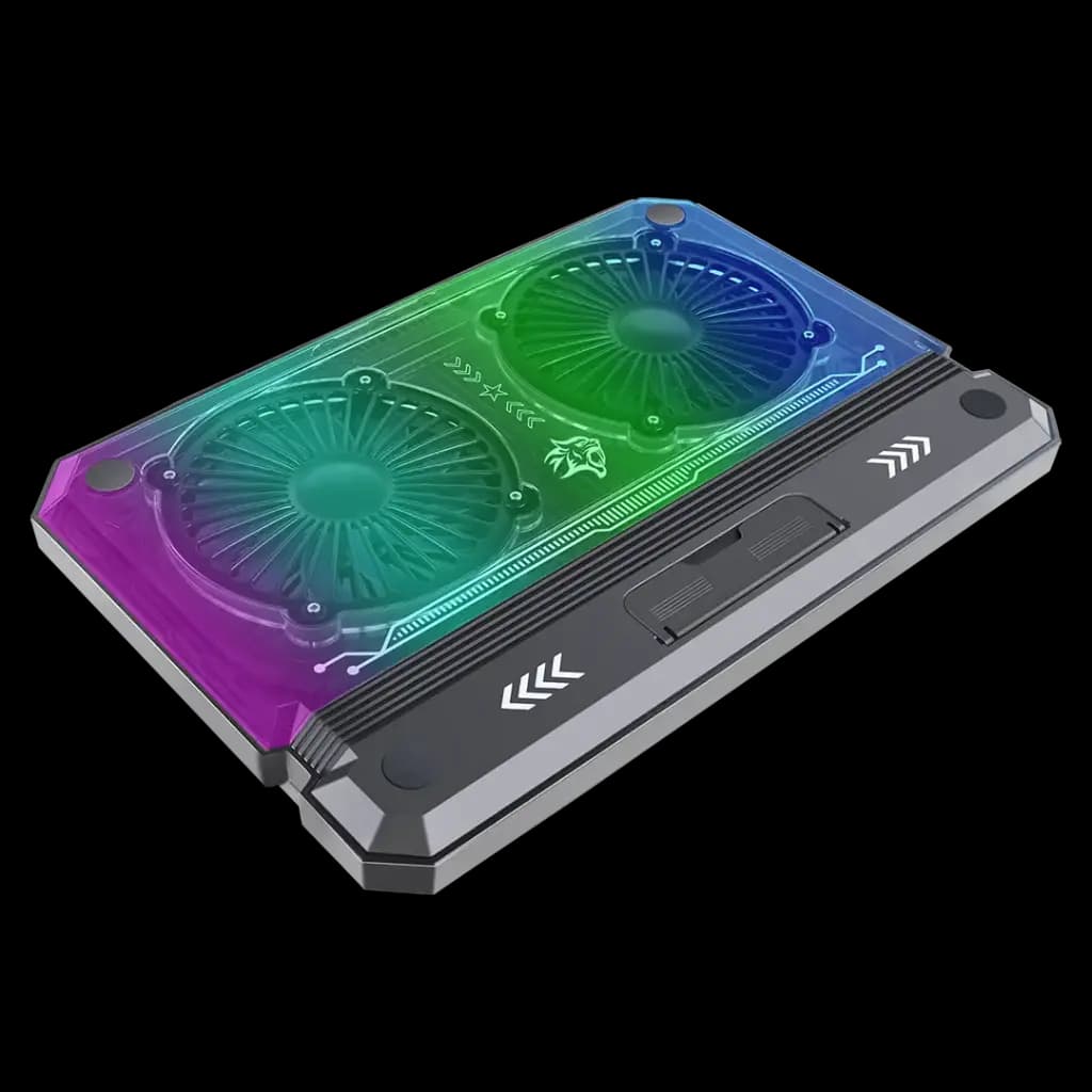 Dual Fan Laptop Cooling Pad