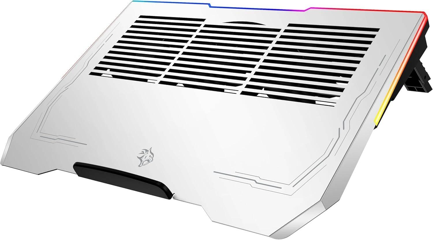 Coolcold Laptop Cooling Pad with RGB Fans