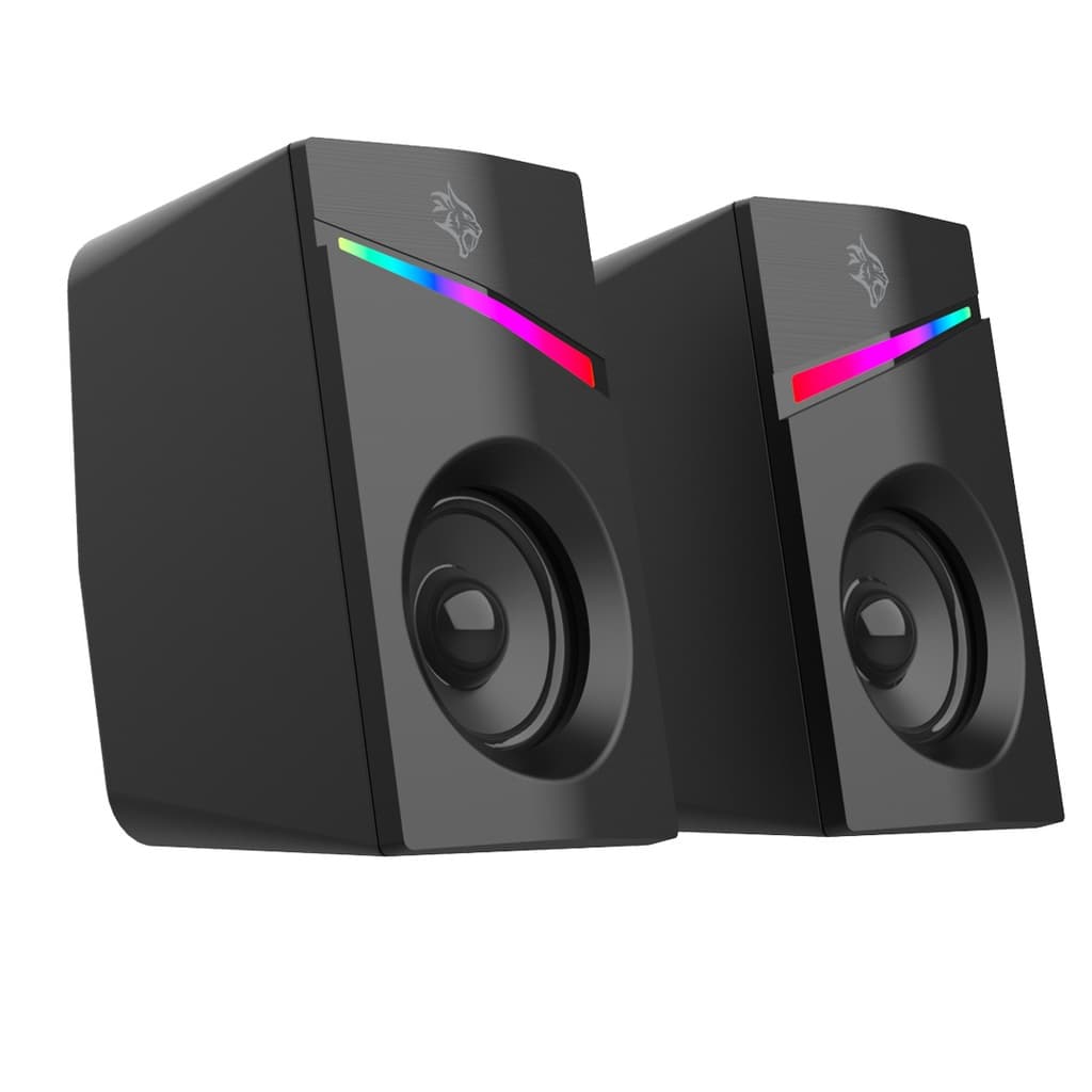 RGB LED Stereo Computer Speakers