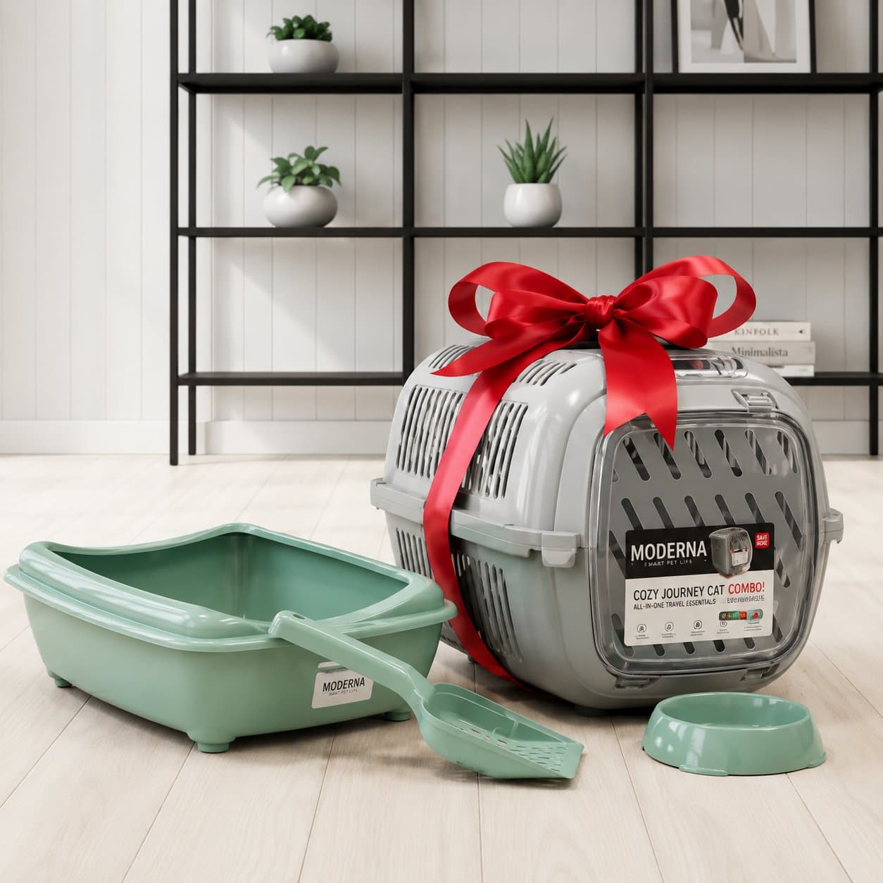Moderna Cozy Journey Cat Combo Carrier