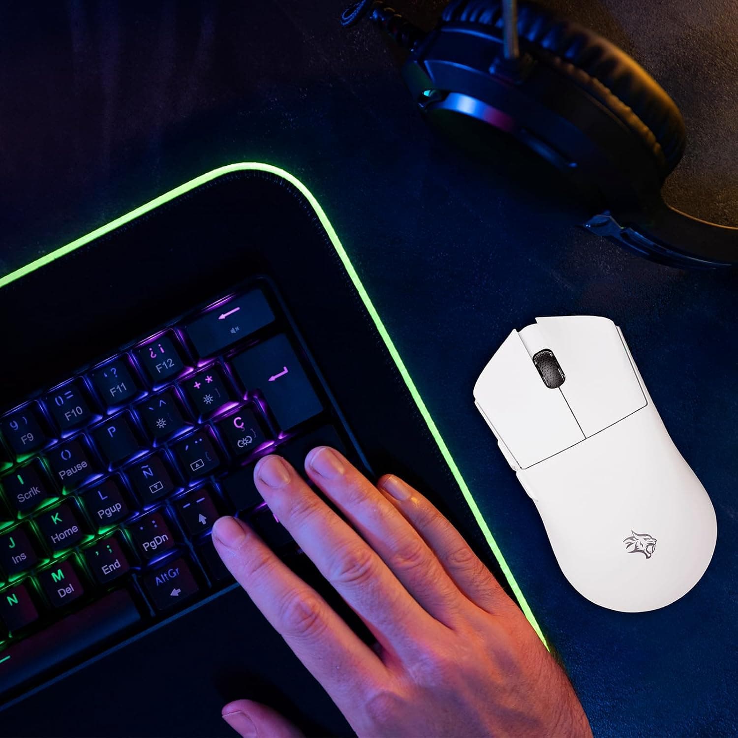 Wireless Gaming Mouse White