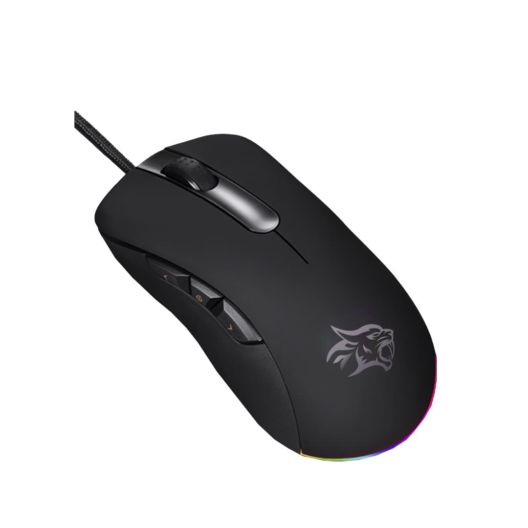 Wired Gaming Mouse with RGB Lighting