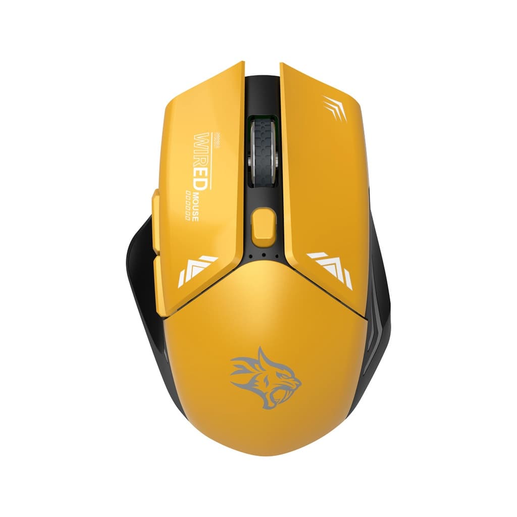 Wired Gaming Mouse Yellow