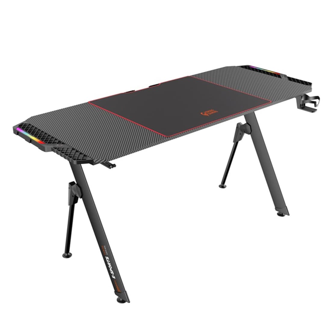 Gaming Desk with RGB Lighting