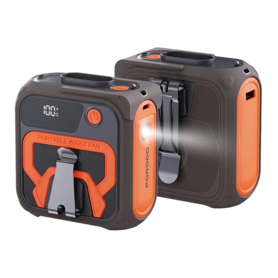 Porodo Lifestyle Multifunction Cooling Waist Fan