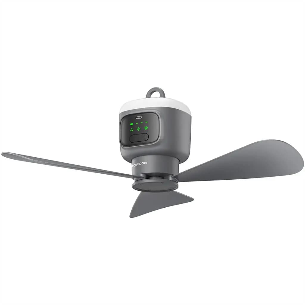 Porodo Lifestyle Camping Rechargeable Ceiling Fan