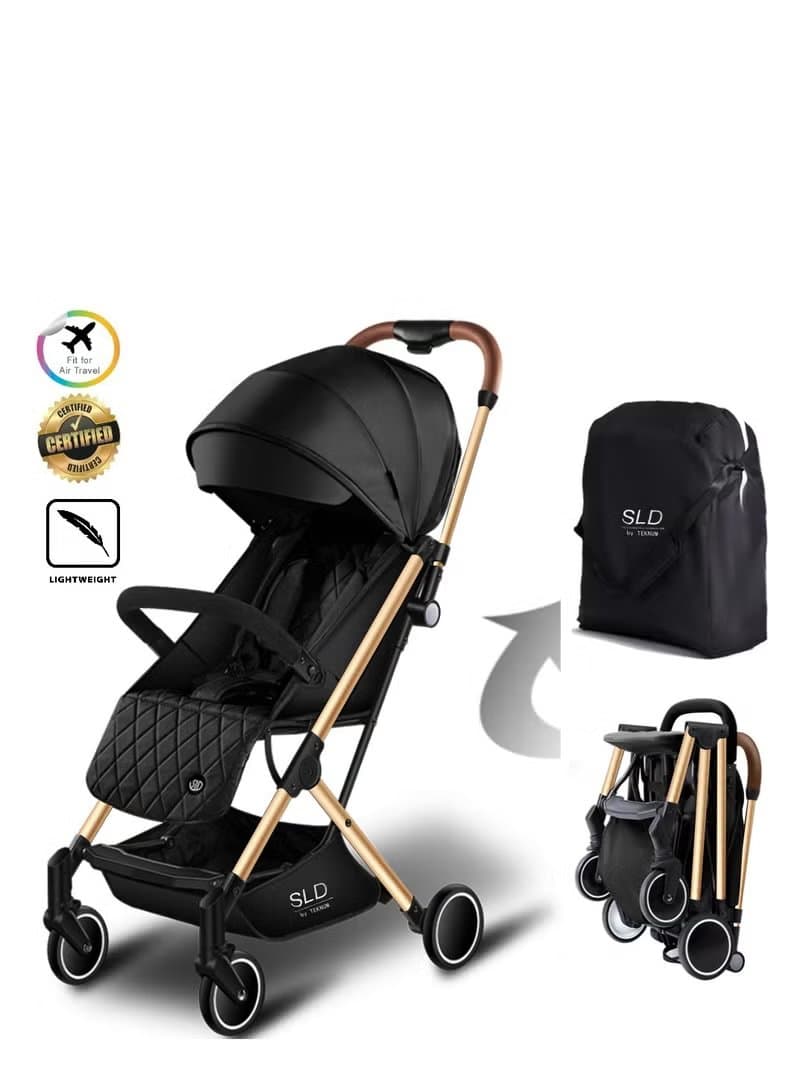 Teknum Travel Lite SLD Stroller - Black Gold