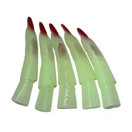 Glow-in-the-Dark Halloween Witch Fingers Set