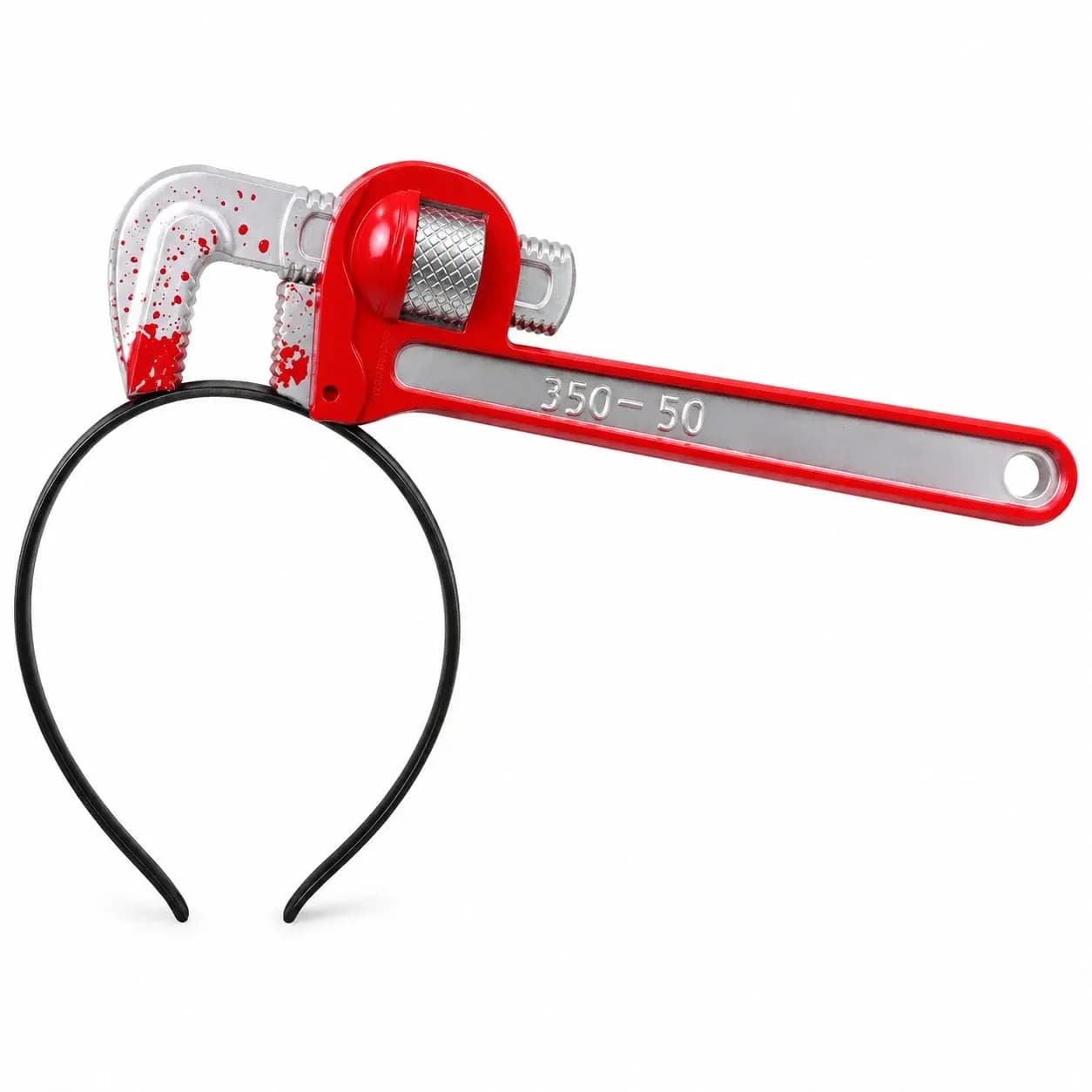 Halloween Horror Bloody Wrench Headband Costume Prop